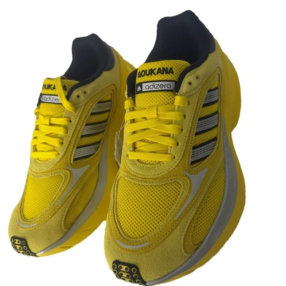 Adidas AdiZero Unisex's Goukana (Yellow/Light Yellow) 9.5 Running Shoes JP7177